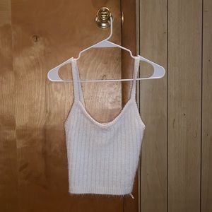 Fuzzy Tank Crop Top